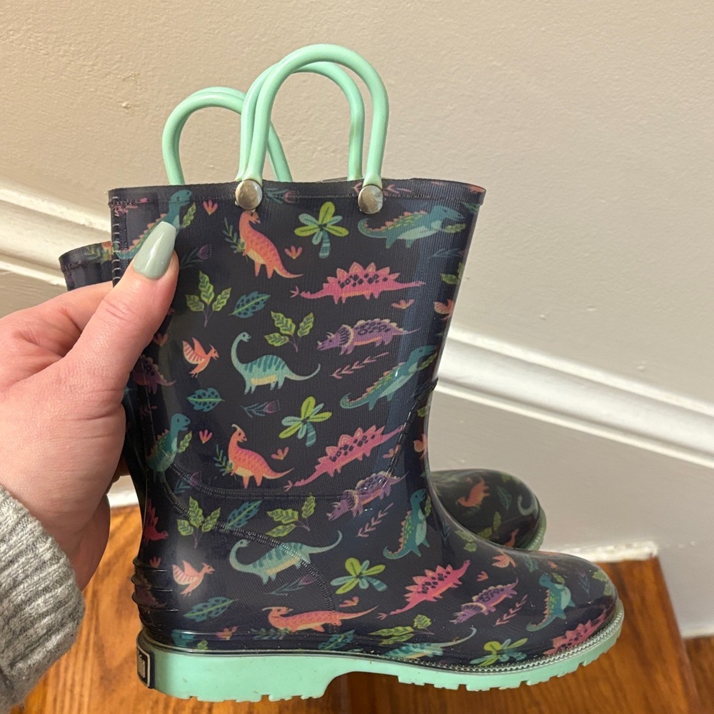 Wildkin Dinosaur Print Rain Boots